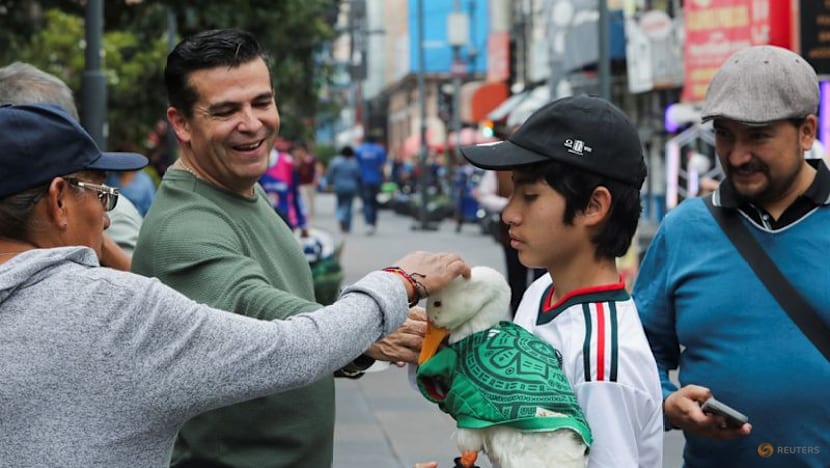 The president will see you now: Mexico's World Cup duck meets Sheinbaum