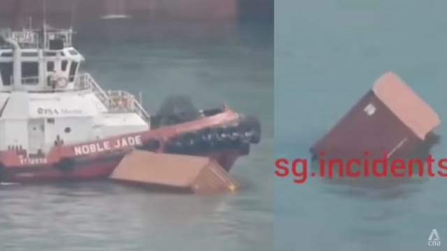 岌巴码头集装箱坠海 海事局：不影响港口运作