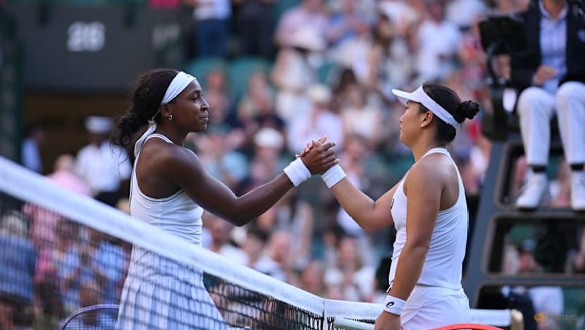 Gauff tames plucky Liu in third round to match best Wimbledon run