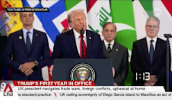 Trump's first year in office: US president navigates trade wars, foreign conflicts, upheaval at home 