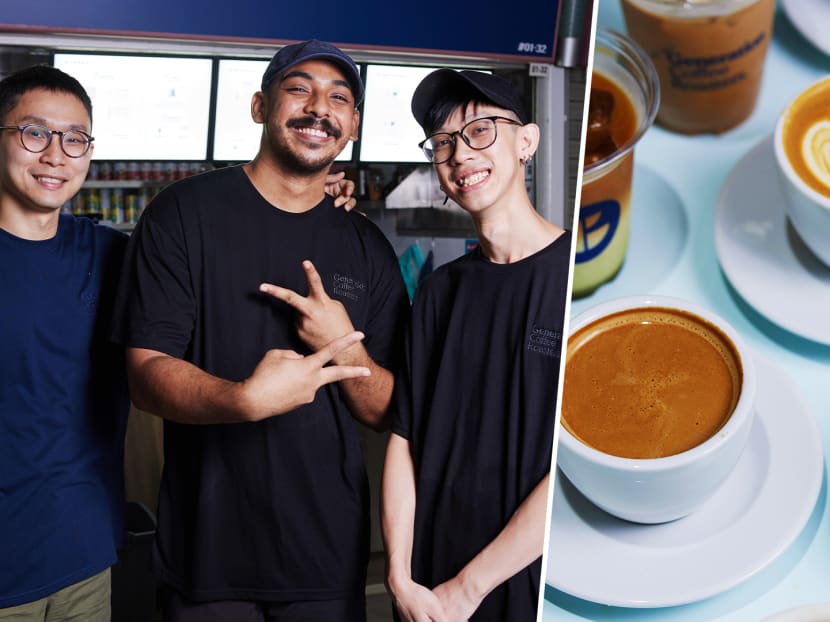 Hawker stall boasts ex-Providore Caf&eacute; and Starbucks baristas pulling $1.50 kopi from espresso machine