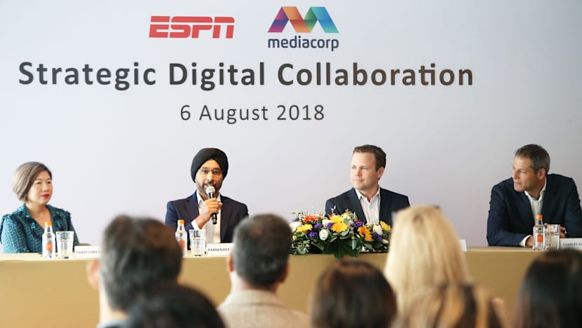 ESPN sports content to be featured on Mediacorp’s online platforms