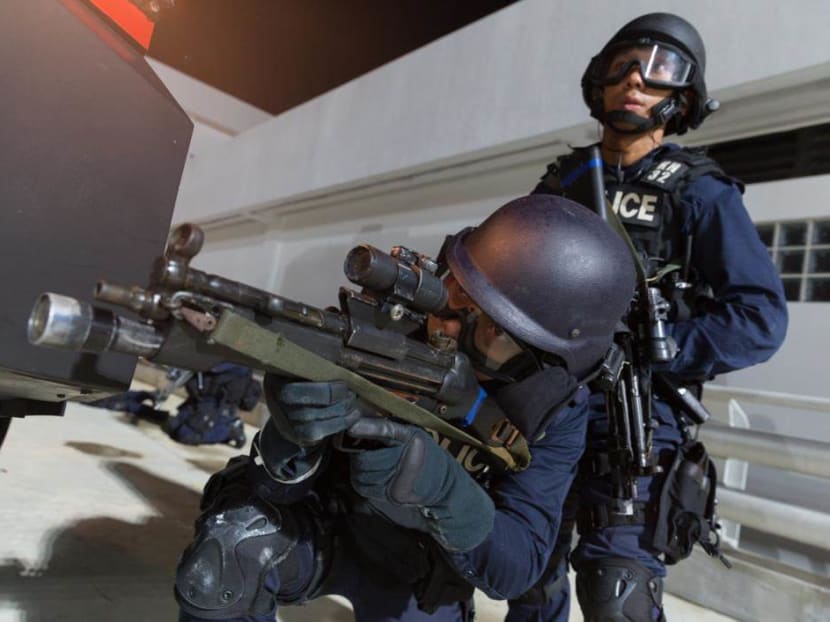 Sdf Cod Officers Gallery: More than 1,800 police, SCDF officers participate in counter ...