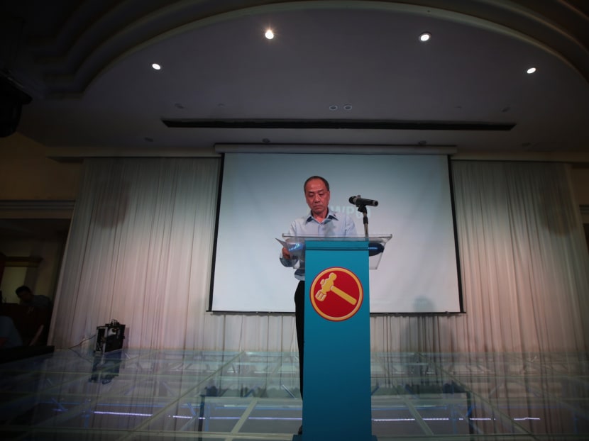 Mr Low Thia Khiang announced at WP’s 60th anniversary dinner he will not contest in the party’s executive council elections next year. Photo: Jason Quah/TODAY