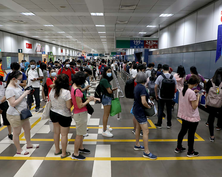 Drivers, commuters at bus interchange clusters not too concerned about spike in Covid-19 cases