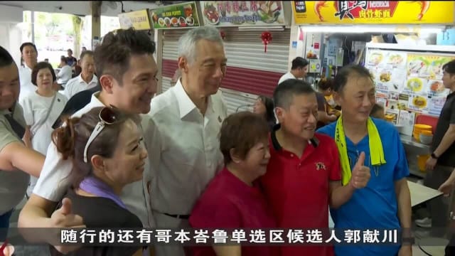 【GE2025】多个政党候选人今早走访选区拉票