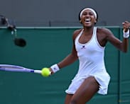 Gauff tames plucky Liu in third round to match best Wimbledon run