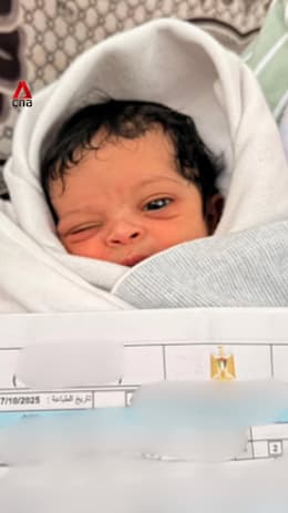 Baby born in Gaza named 'Singapore'