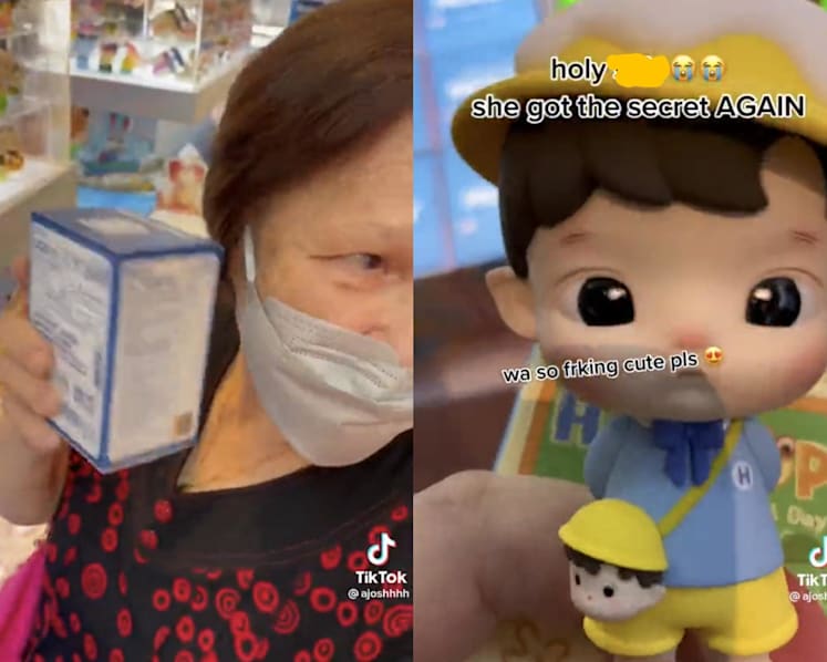 #trending: TikTok users awed by granny with ‘super powers’ in choosing desired toy from Pop Mart mystery boxes