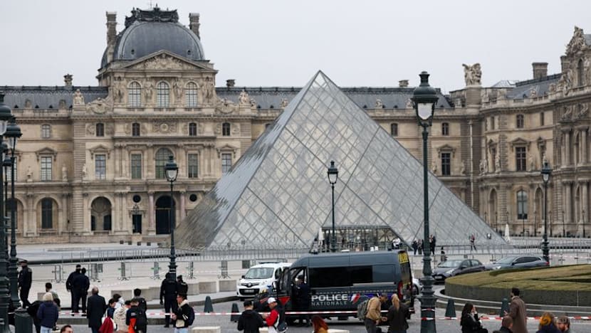 Thieves strike Louvre in daring jewel heist as the world's most visited museum shuts