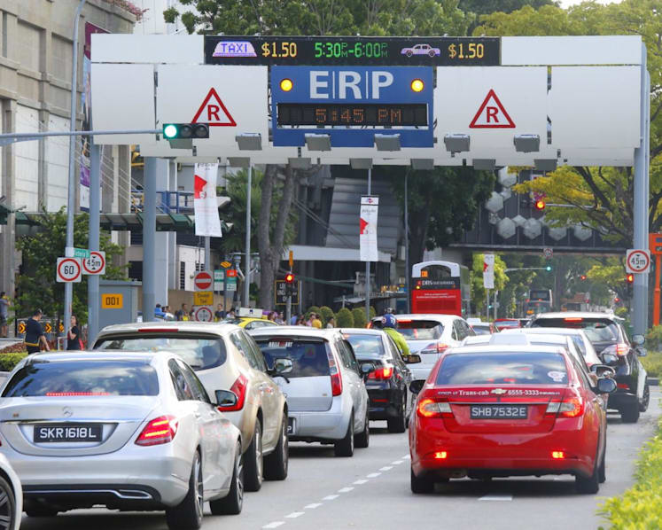 ERP rates to be reduced by S$1 at several locations during June school holidays