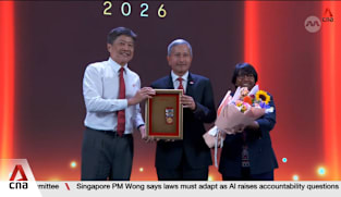 Foreign Affairs Minister Vivian Balakrishnan receives top May Day award from NTUC