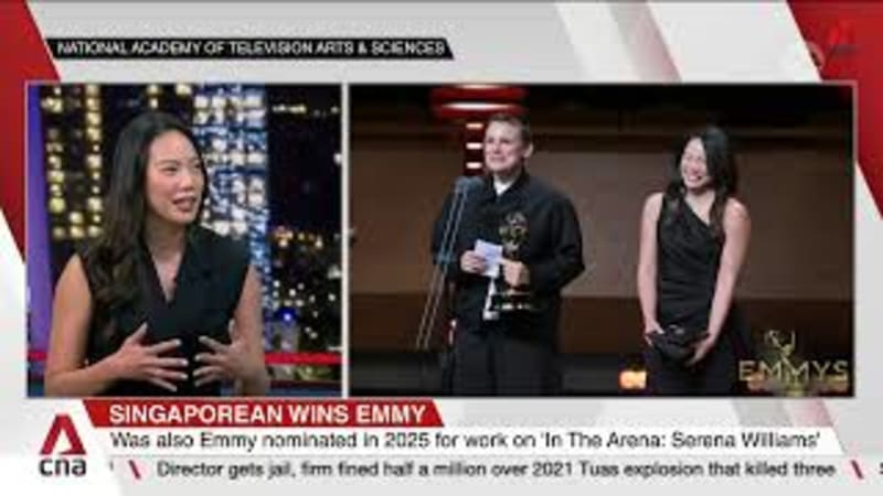 Amanda Koh wins Outstanding Graphic Design at 47th Sports Emmy Awards 