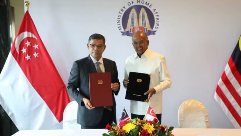 SG, Malaysia meterai MOU banteras jenayah rentas sempadan SG, Malaysia meterai MOU banteras jenayah rentas sempadan