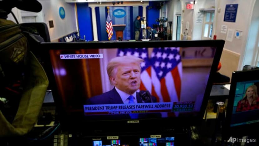In farewell address, Trump urges prayers for next administration without mentioning Biden