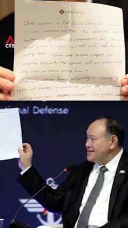 Philippine Defence Secretary denounces 'disrespecting' note he says came from China