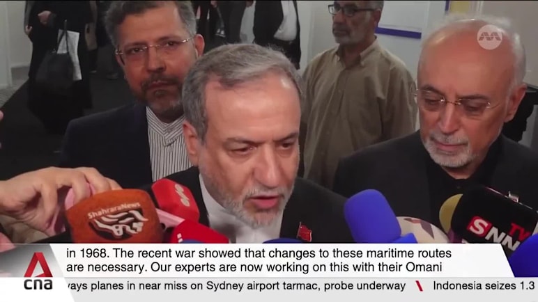 Iran says Strait of Hormuz talks underway with Oman