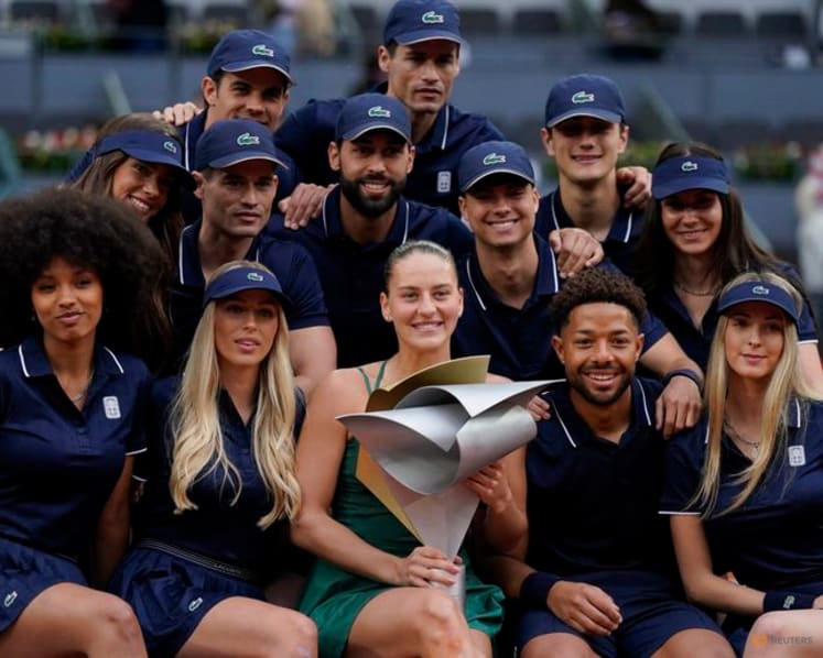 Kostyuk's lucky shorts steal the show after Madrid triumph