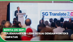 BERITA (26 Sep) | Terjemahan kini lebih sesuai dengan konteks tempatan