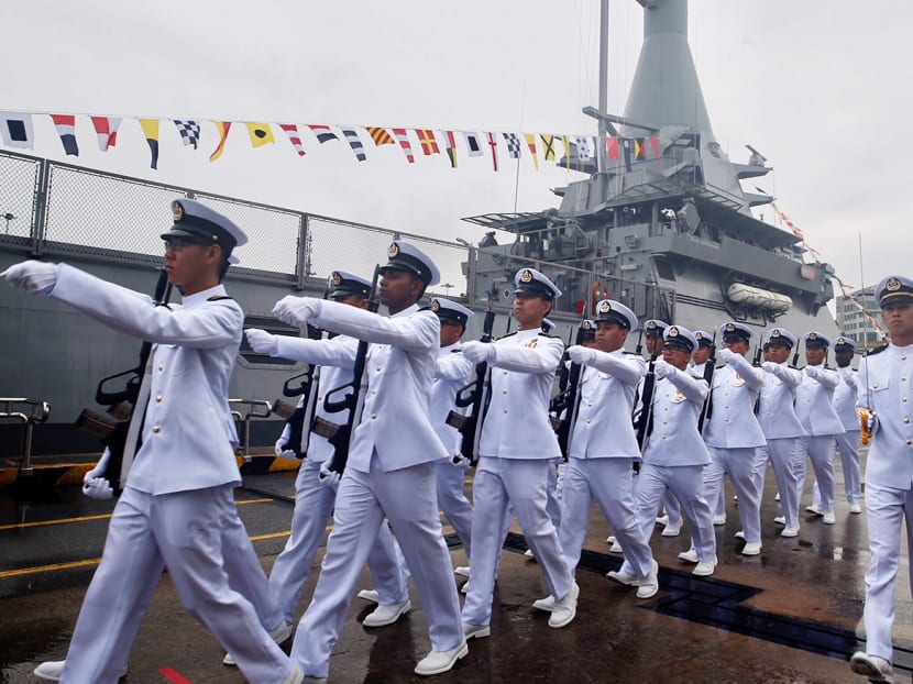 Commissioning of RSN's second and third Littoral Mission Vessel (LMV)