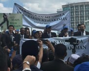 Hundreds of Malaysian lawyers march to Anwar’s office over judicial appointment controversy