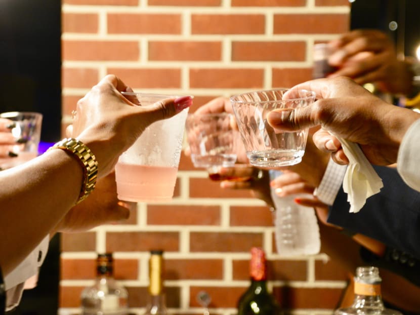 The police received a call at about 2am about suspicious activity at an office space in February 2021 and found people drinking alcohol and singing karaoke, in violation of Covid-19 regulations.