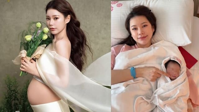 遭疑代孕、假肚皮，马筱梅直播忆述生产过程