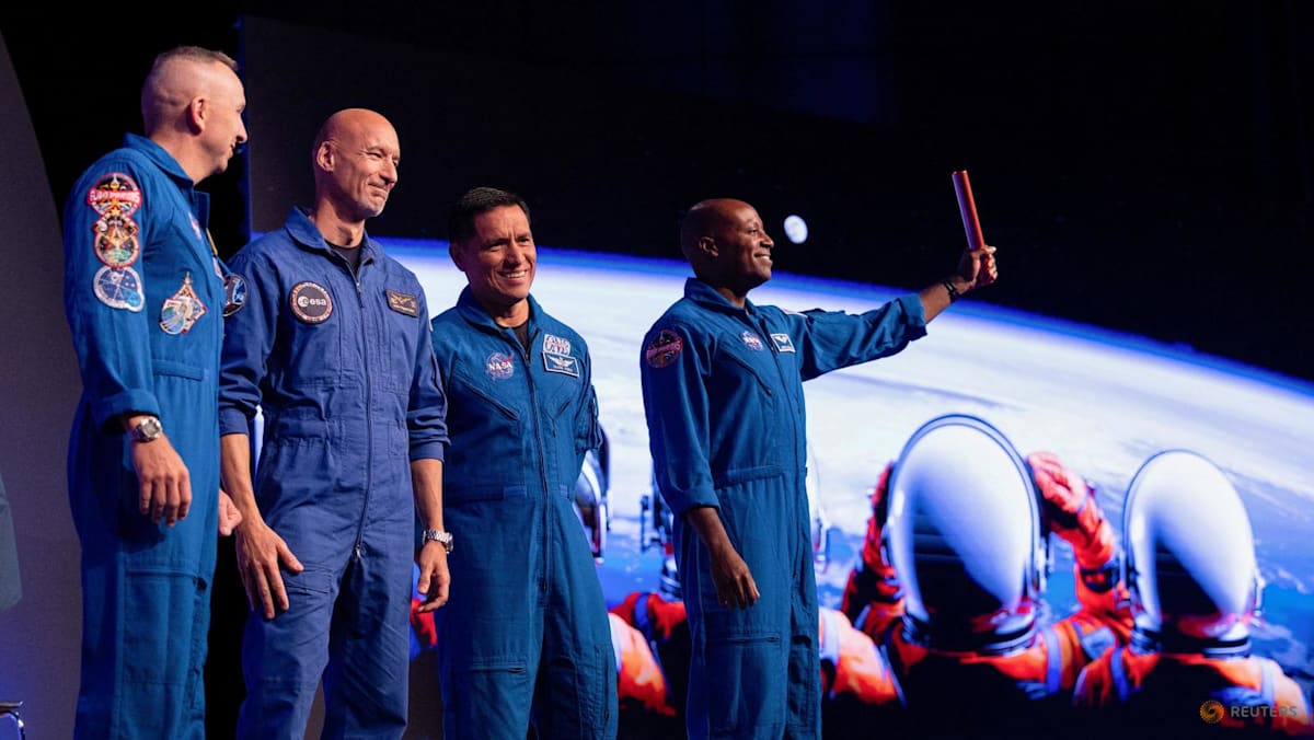 NASA taps US astronauts, Italian for Artemis mission with Sp