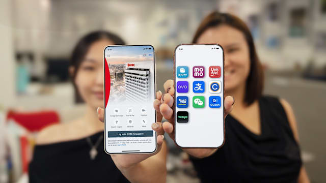 华侨银行用户今后可通过应用 直接转账至东南亚四国电子钱包