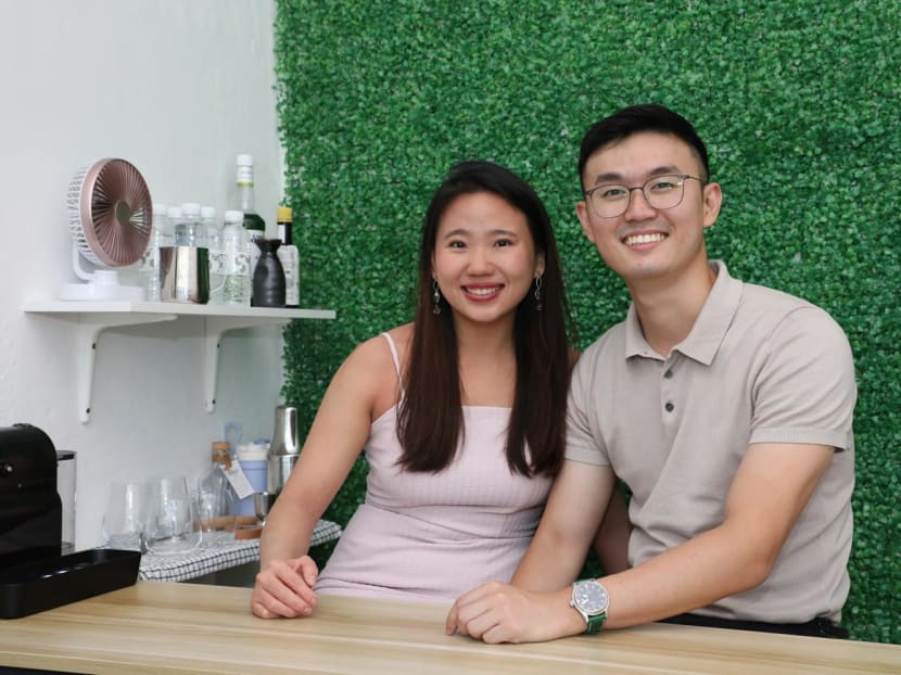 Mr Karl Teo and Ms Doris Tan, photographed on April 14, 2023. Mr Karl Teo and Ms Doris Tan, photographed on April 14, 2023.
