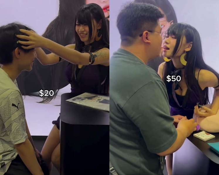 Fans of cosplayer Rurusama pay upwards of S$20 to interact with her at Singapore Comic Con