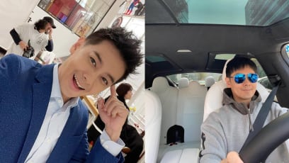 Jimmy Lin Shows Off His New Tesla 4 Days After Posting About Wanting One