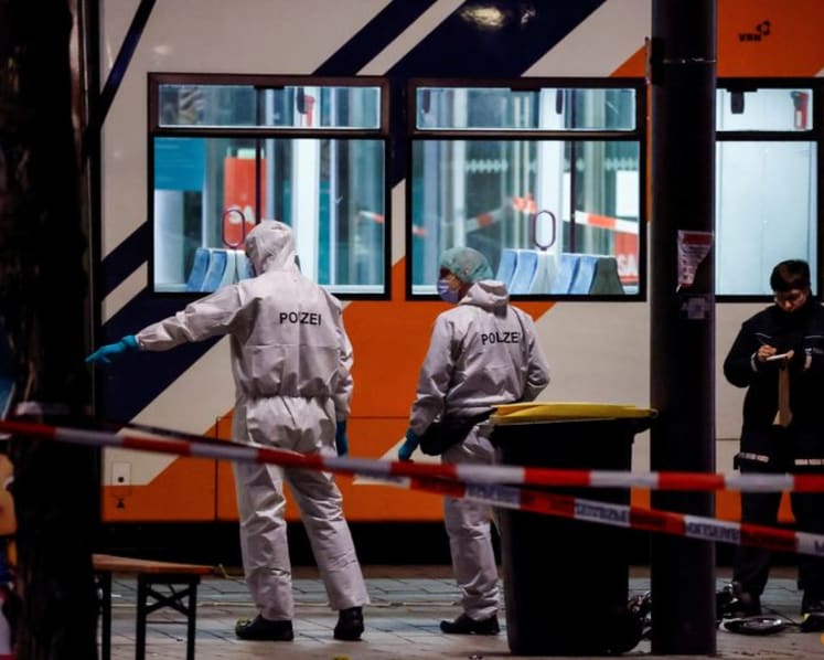 Two dead after car drives into a crowd in southwestern Germany