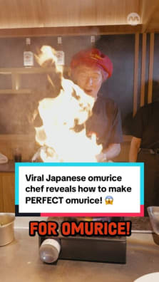 You have definitely seen viral Japanese chef Motokichi Yukimura’s omurice videos online — the man who whips up the most hypnotisingly perfect omelettes is in town for a collab with Tsukimi Hamburg, and spills to 8dayseat on how to cook eggs like him! 😱 #8dayseattrending #sgfoodie #sgtiktok #sgfyp #foodtok 