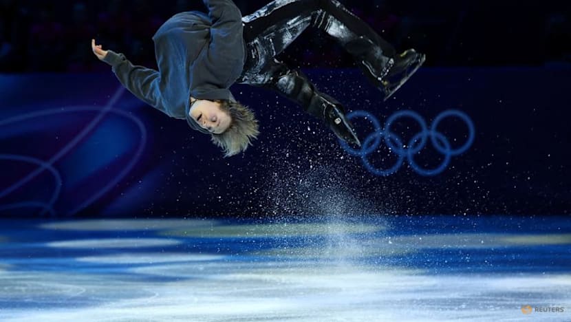 Figure skating-Malinin highlights dangers of social media in gala performance