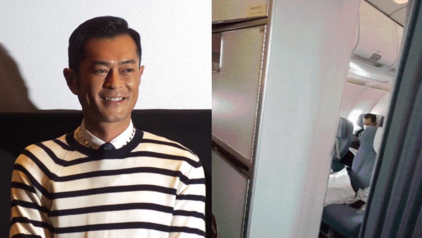 Louis Koo Seen Eating Cup Noodles On Economy Class Flight; Becomes Even More Popular With Netizens