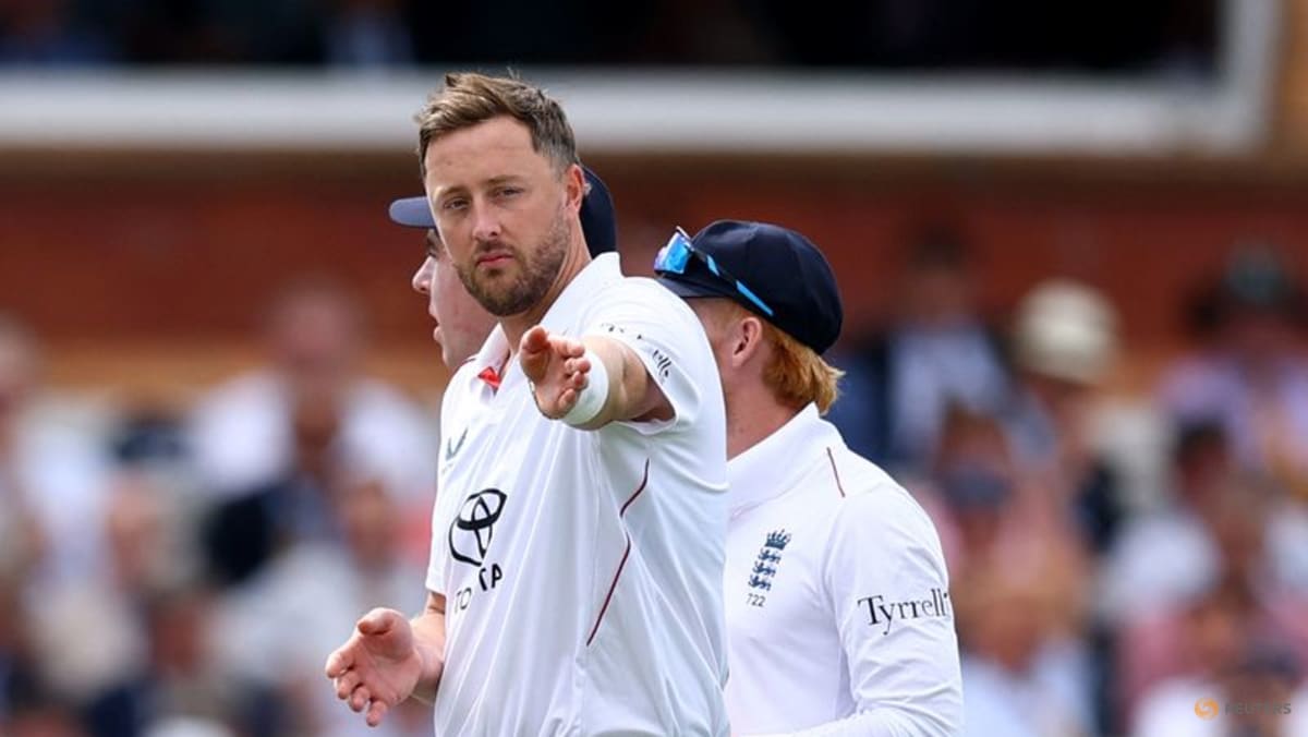 Image accompanying Channel NewsAsia coverage of England's Test match against Pakistan at Lord's.