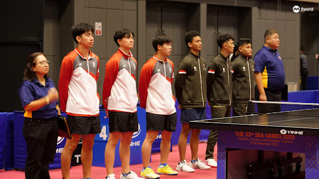 三人带病上阵力战印尼 我国乒乓男团3比1首战报捷