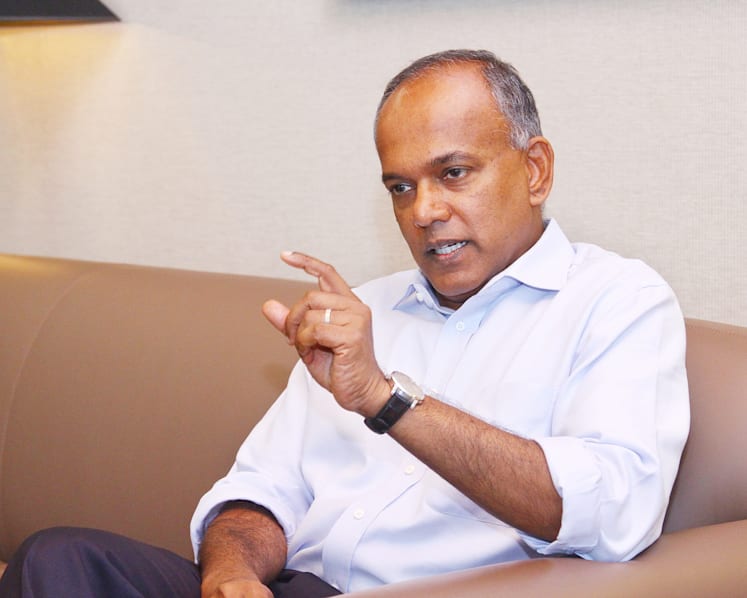 Shanmugam meets with individual who made seditious remarks