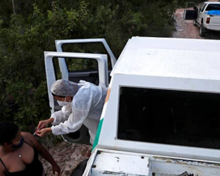 Brazil's COVID-19 vaccine drive faces challenges in remote communities
