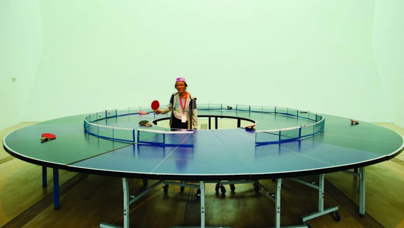 Quirky ping pong table at SEA Games carnival resembles work by Singaporean artist