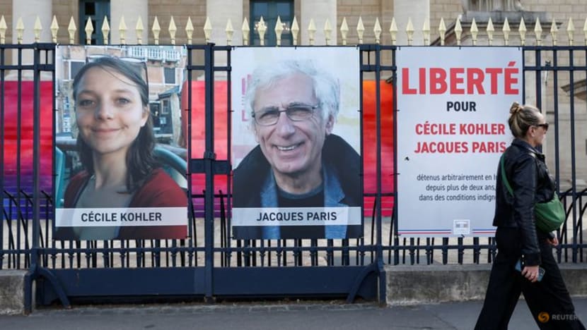 French couple head home after more than three years in Iranian jail