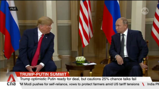 Trump-Putin summit: Trump optimistic Putin ready for deal, but cautions 25% chance talks fail 