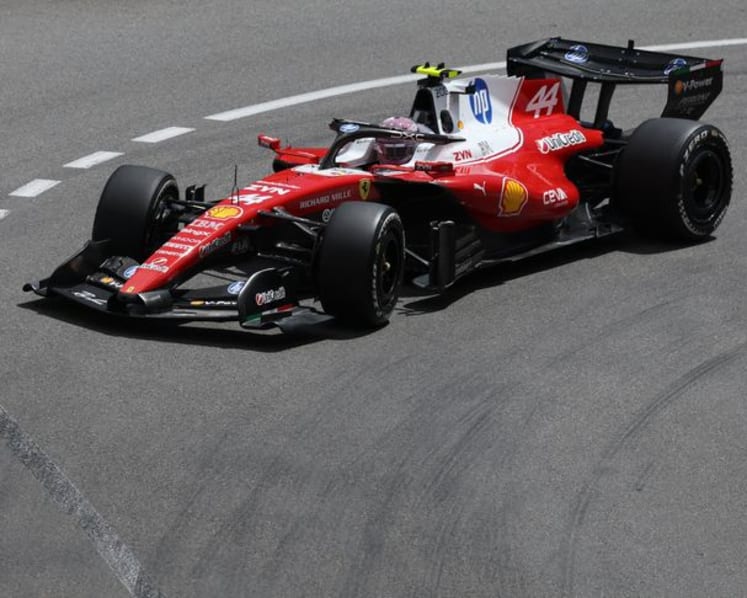 Ferrari set pace in first practice for Monaco Grand Prix