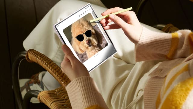 有了Galaxy Z Fold6　随手一画都成大师级作品！