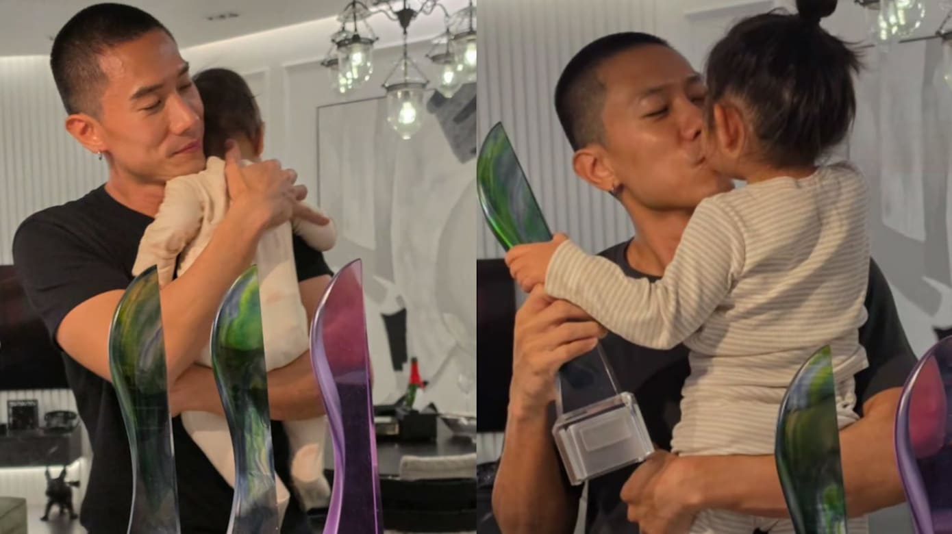 陈泂江台上是视帝，回家秒变超级奶爸！