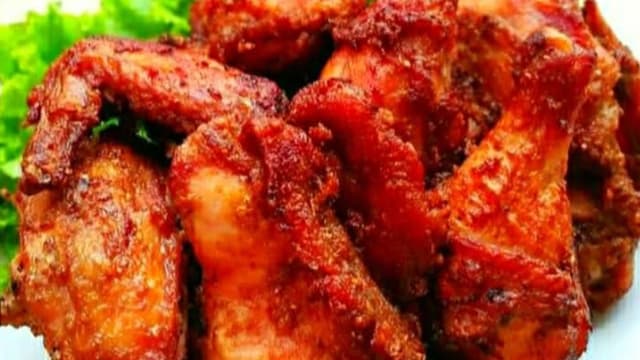 食谱：香菜炸鸡