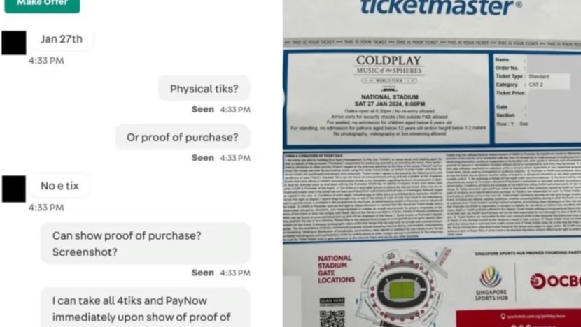At least S$1.1 million lost to concert ticket scams over past year