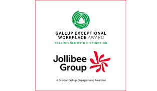 Jollibee Group Earns Gallup’s Highest Workplace Honor, Wins Engagement Award for Fifth Year