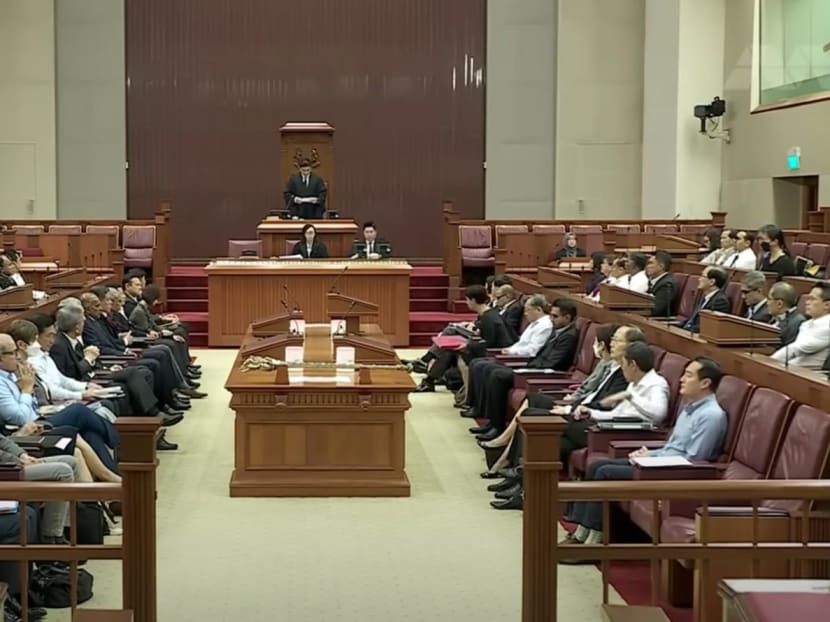 Parliament in session on Sept 12, 2022.